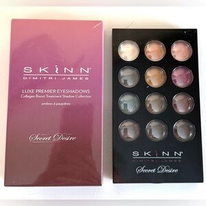 SKINN DIMITRI JAMES LUXE PREMIER EYESHADOWS COLLAGEN BOOST COLLECTION NEW W/BOX